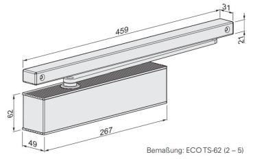 ECO Gleitschienenschließer TS 62 – EN 2-5